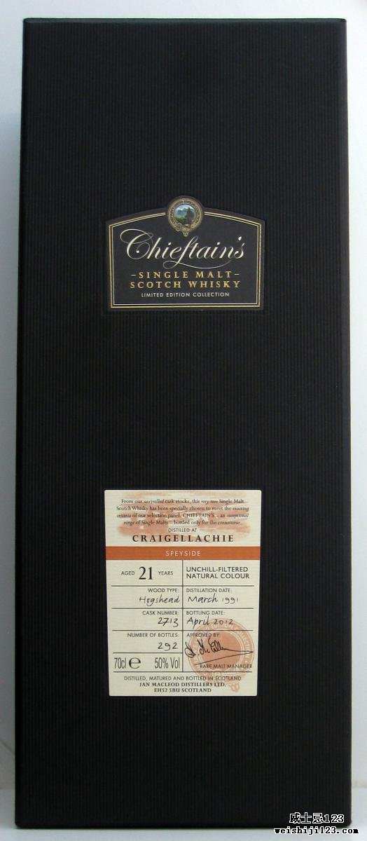 Craigellachie 1991 IM