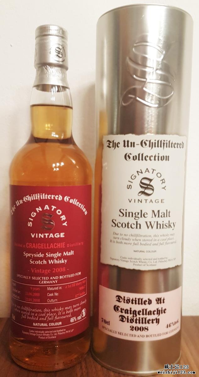 Craigellachie 2008 SV