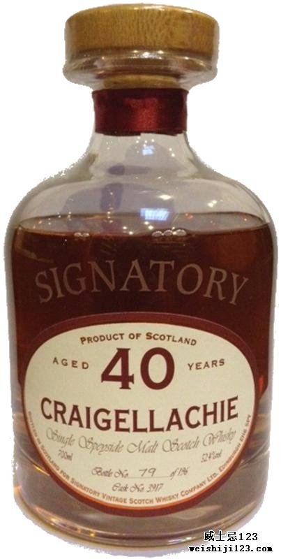 Craigellachie 1962 SV