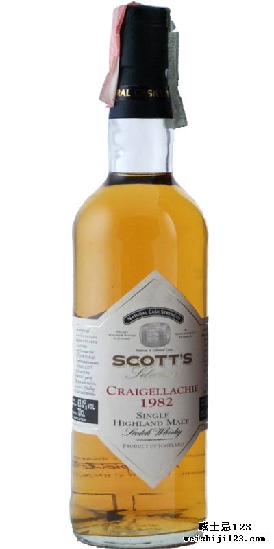 Craigellachie 1982 Sc