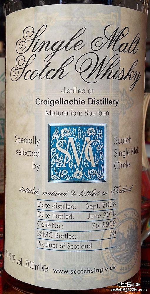 Craigellachie 2008 MC