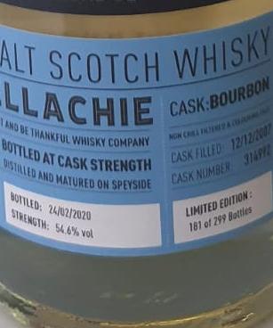 Craigellachie 2007 RBTW