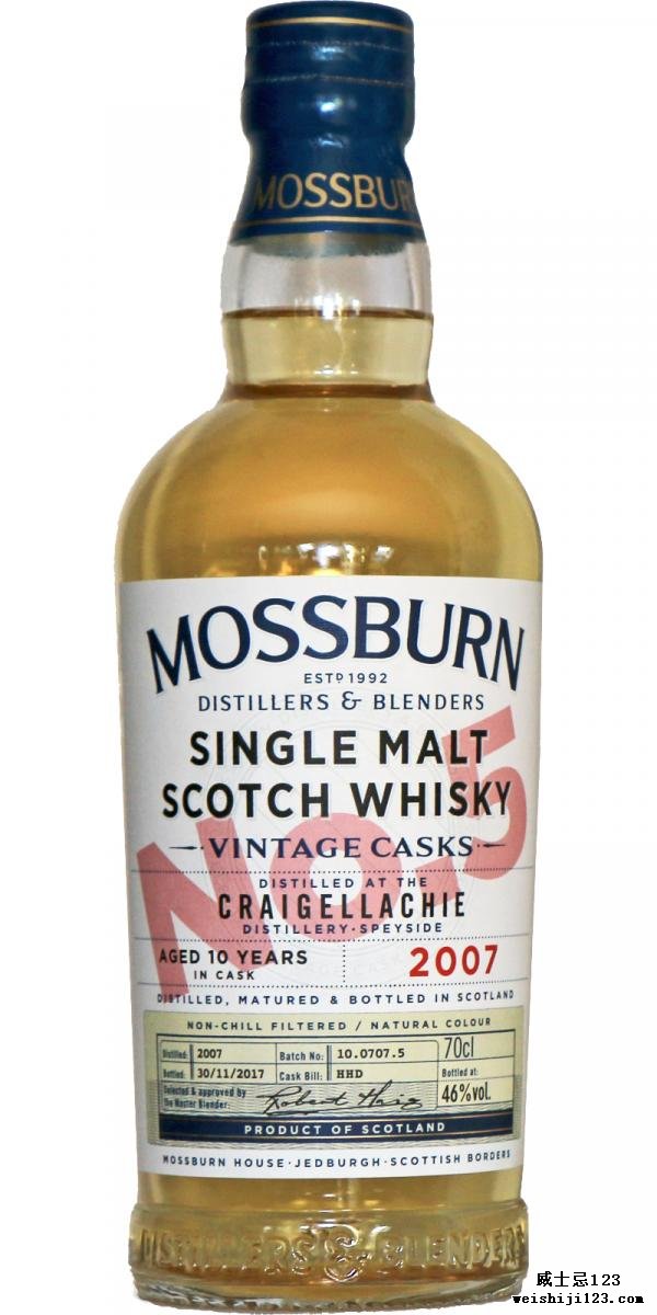 Craigellachie 2007 MDB