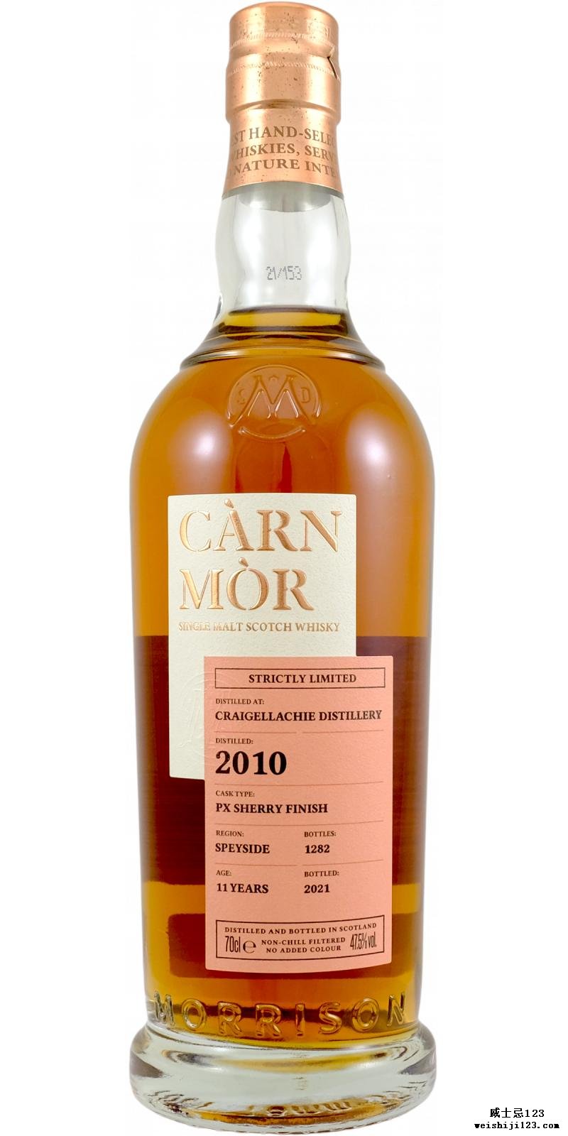 Craigellachie 2010 MSWD