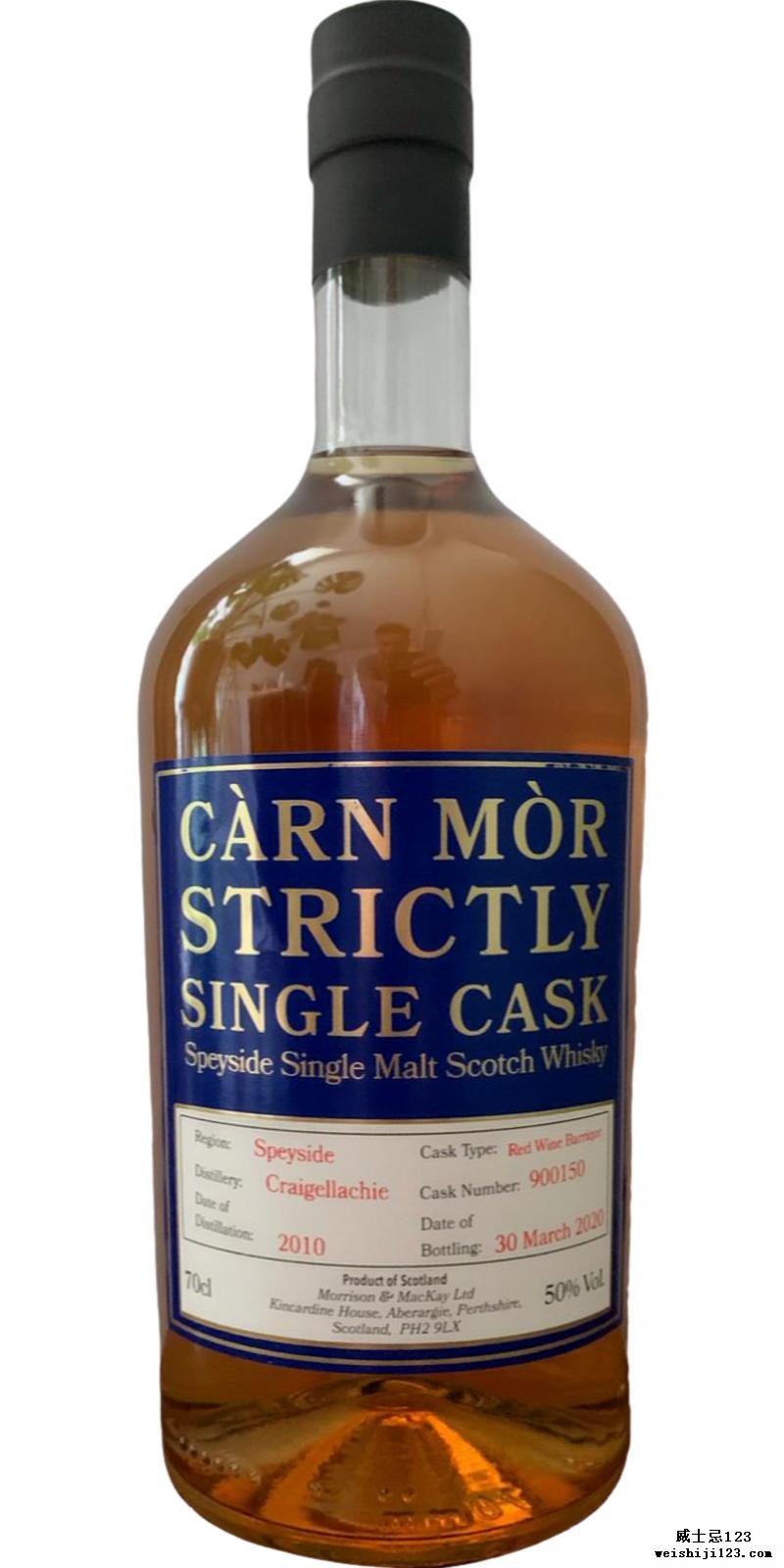 Craigellachie 2010 MMcK