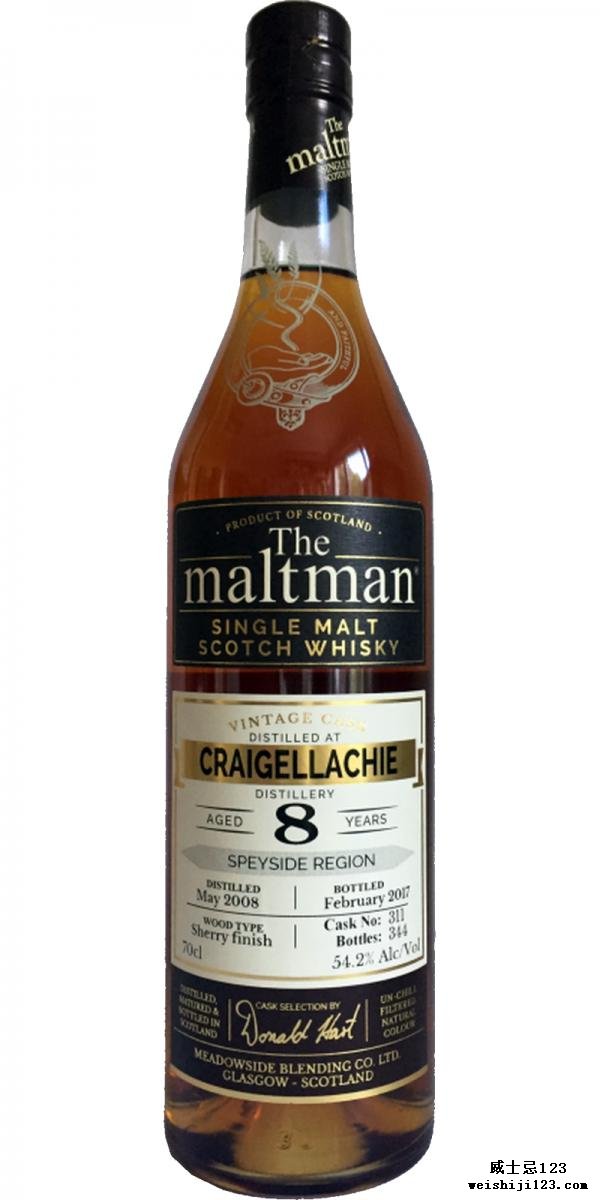 Craigellachie 2008 MBl