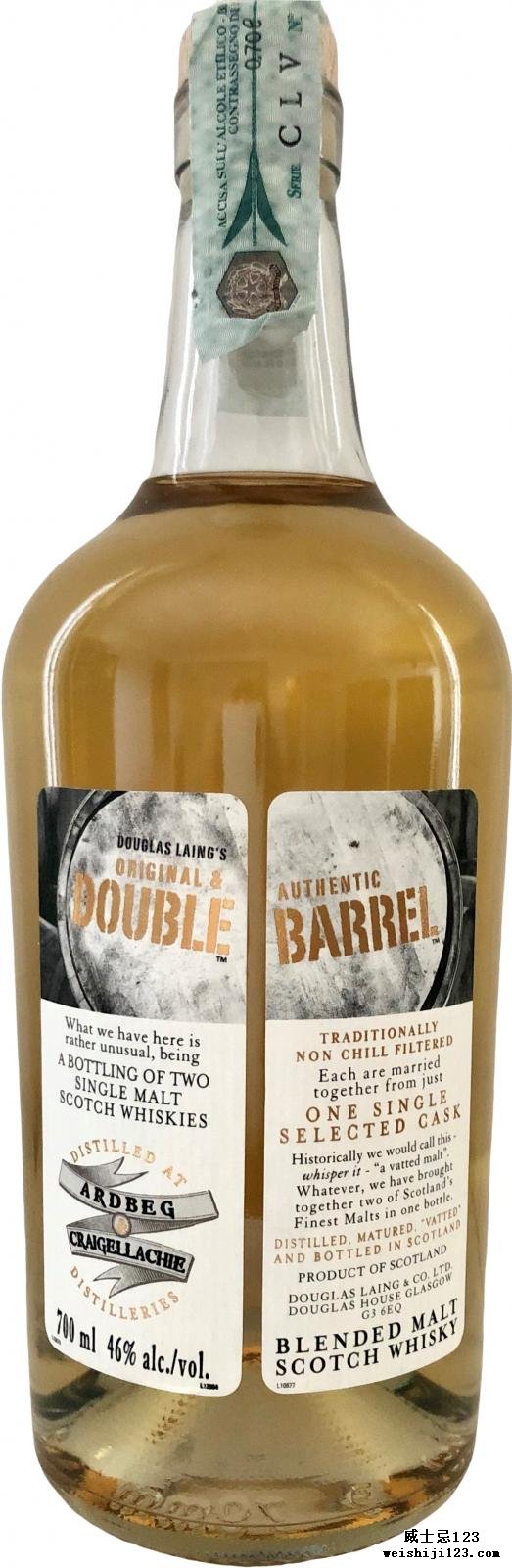 Double Barrel Ardbeg / Craigellachie DL