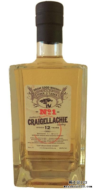Craigellachie 2003 C&T
