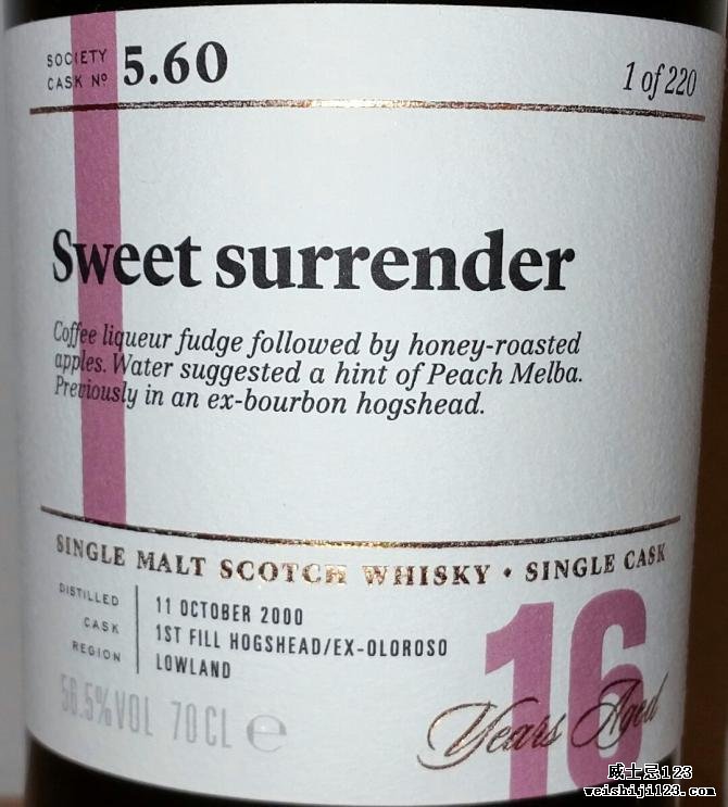 Auchentoshan 2000 SMWS 5.60