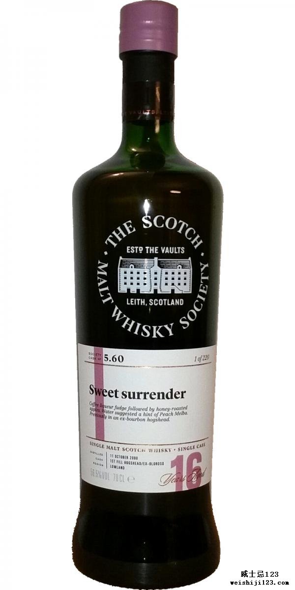 Auchentoshan 2000 SMWS 5.60