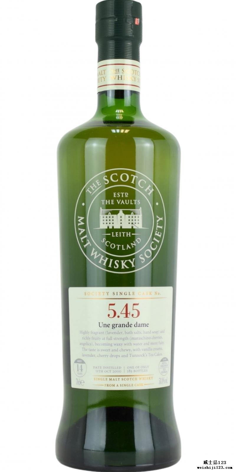 Auchentoshan 2000 SMWS 5.45