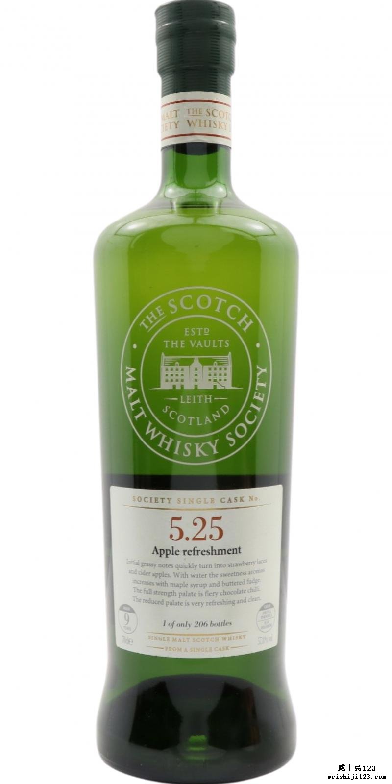 Auchentoshan 1999 SMWS 5.25