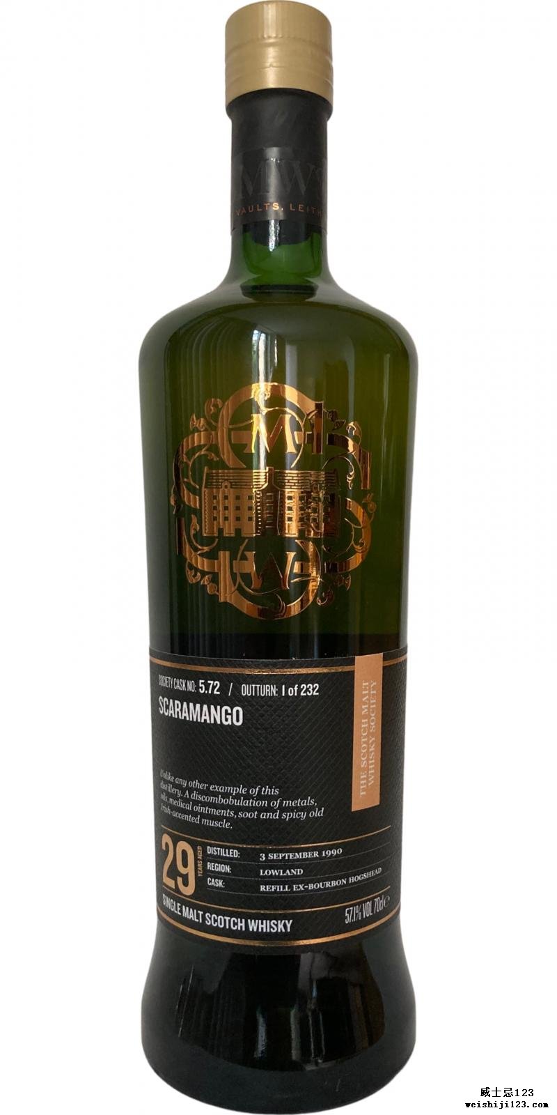 Auchentoshan 1990 SMWS 5.72