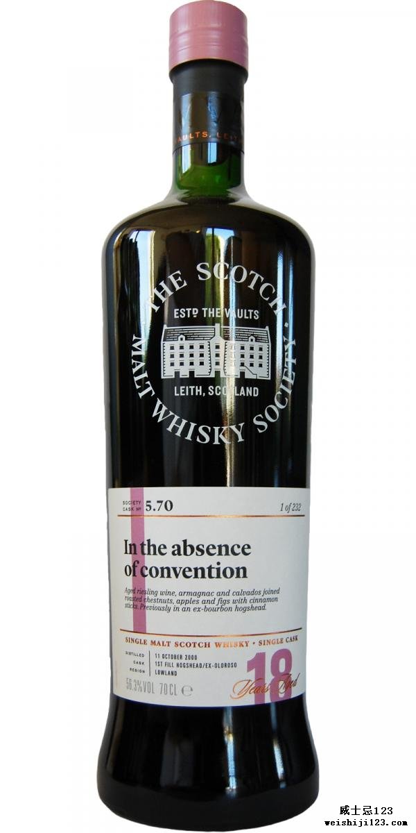 Auchentoshan 2000 SMWS 5.70