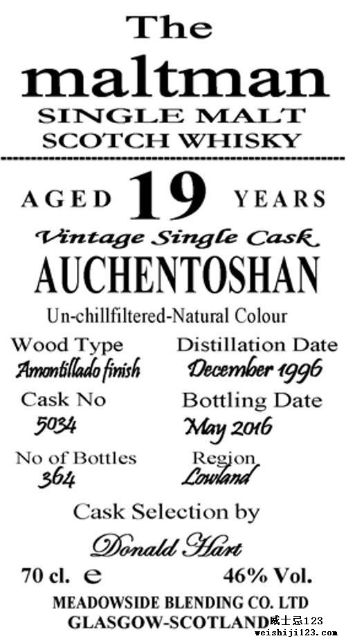 Auchentoshan 1996 MBl