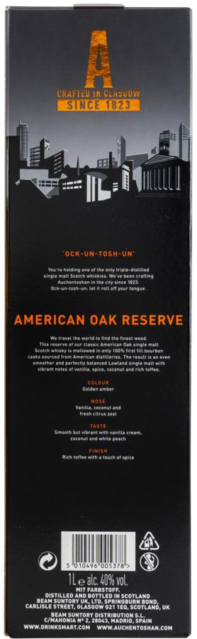 Auchentoshan American Oak Reserve