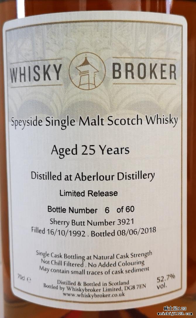 Aberlour 1992 WhB