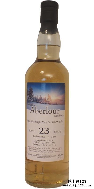 Aberlour 1992 WhB