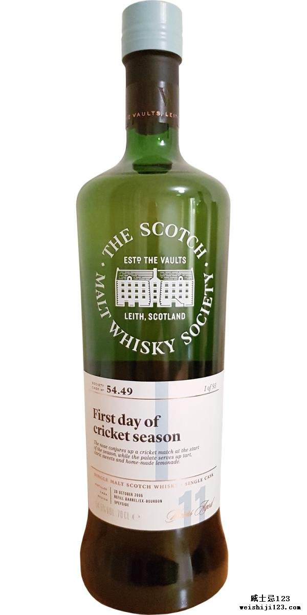 Aberlour 2005 SMWS 54.49