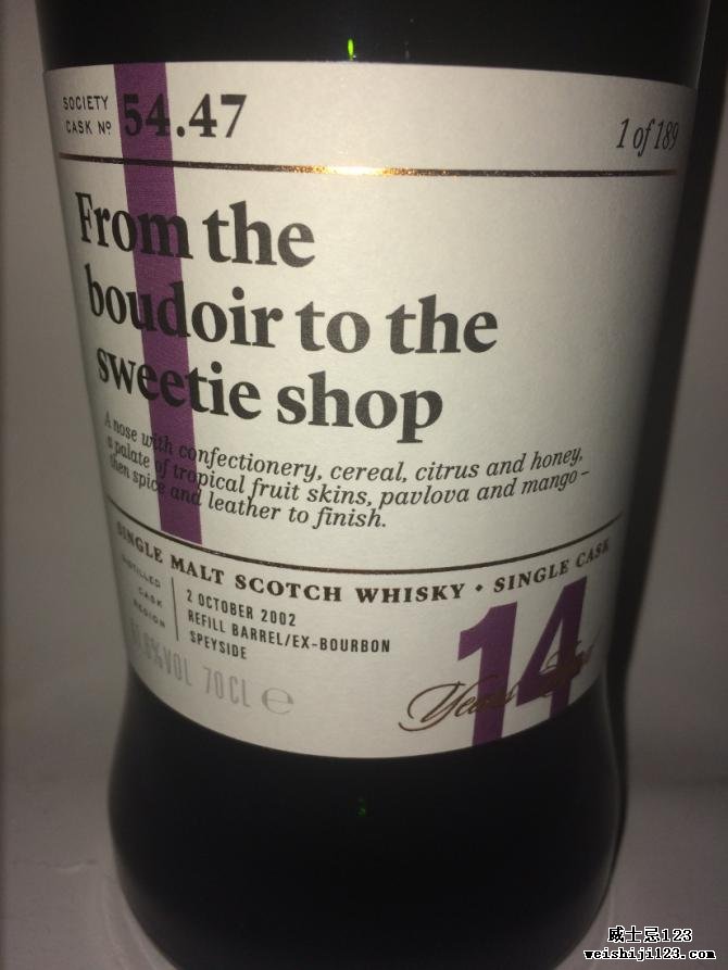 Aberlour 2002 SMWS 54.47