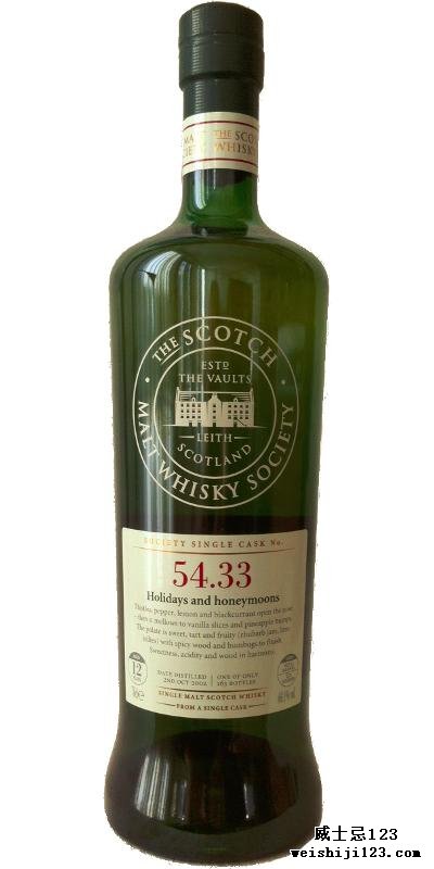 Aberlour 2002 SMWS 54.33