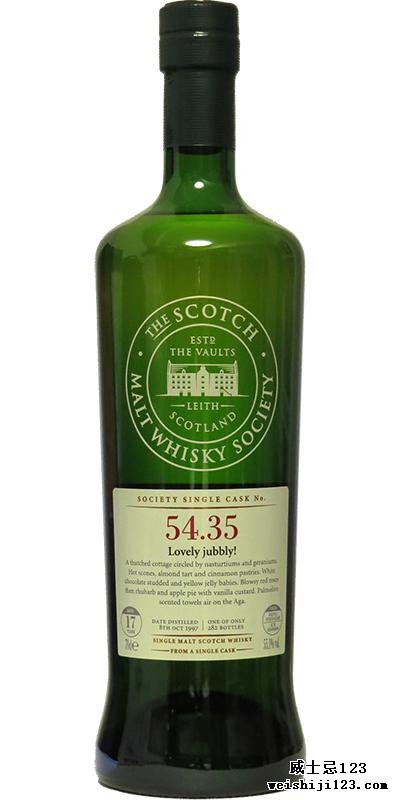 Aberlour 1997 SMWS 54.35