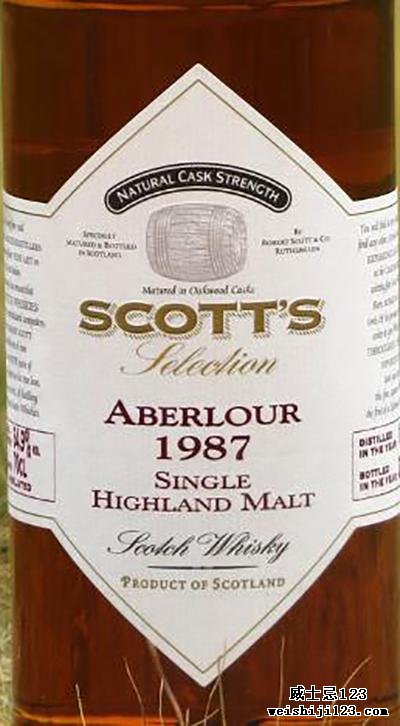 Aberlour 1987 Sc