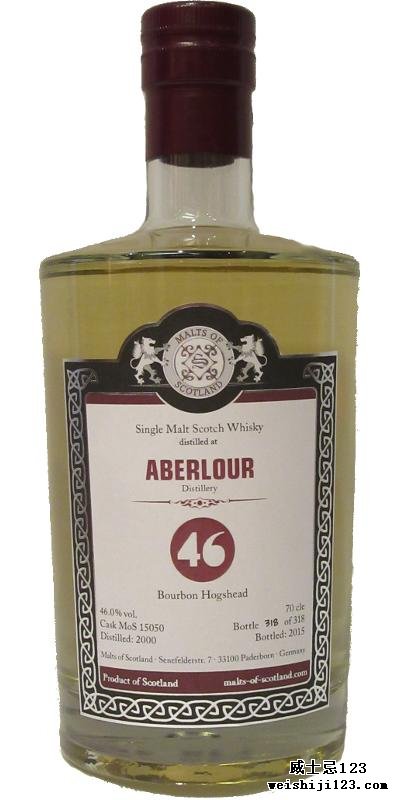 Aberlour 2000 MoS