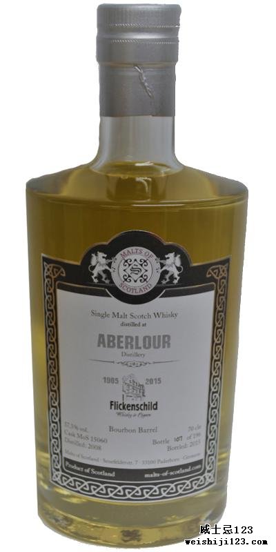 Aberlour 2008 MoS