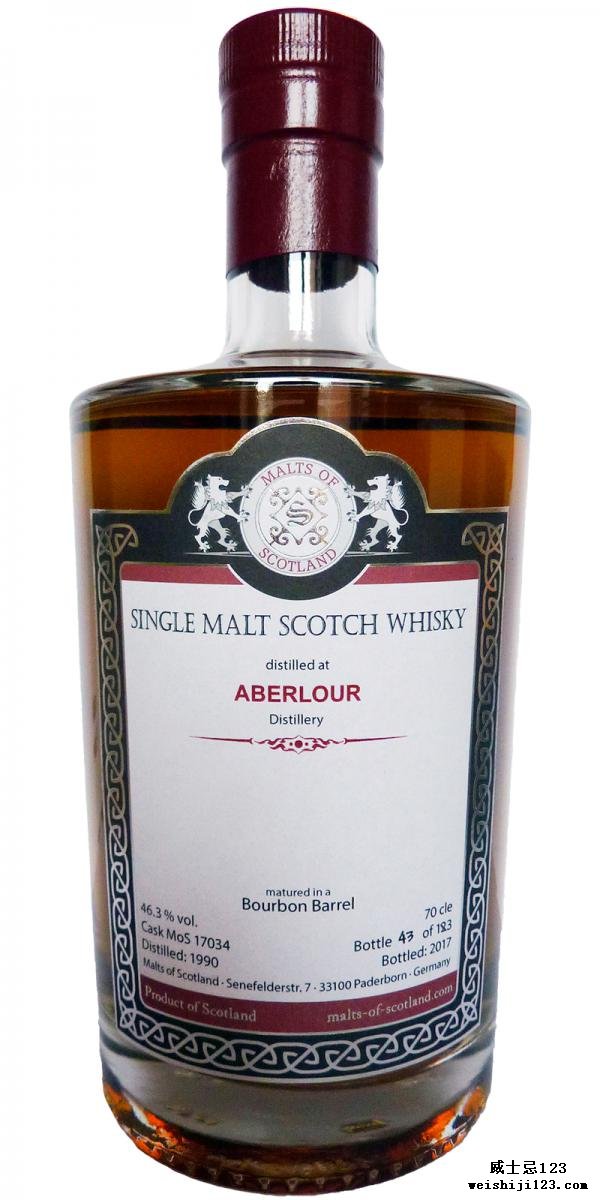 Aberlour 1990 MoS