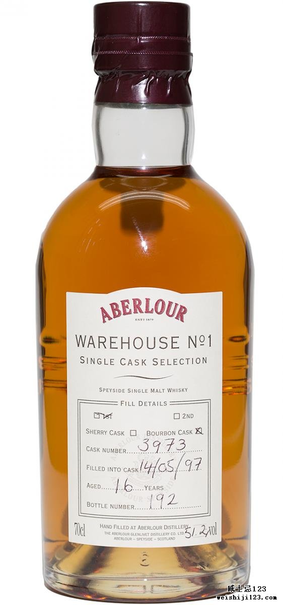 Aberlour 1997 Warehouse No. 1