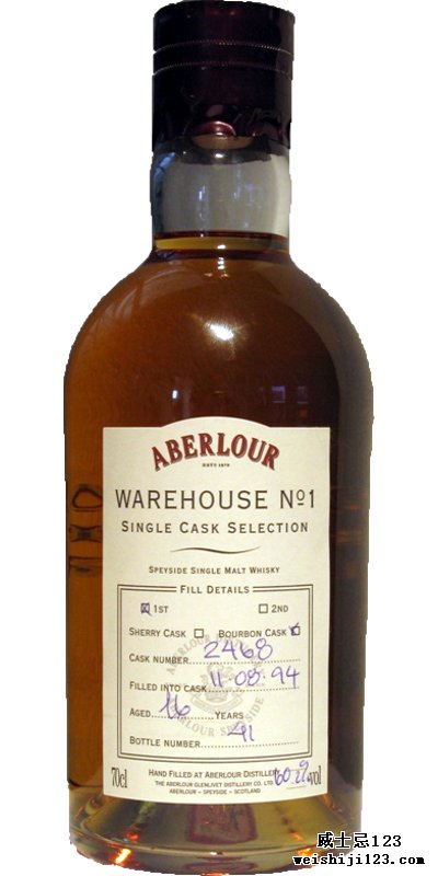 Aberlour 1994 Warehouse No. 1