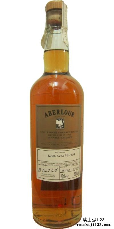 Aberlour 1989 Dunnage Matured