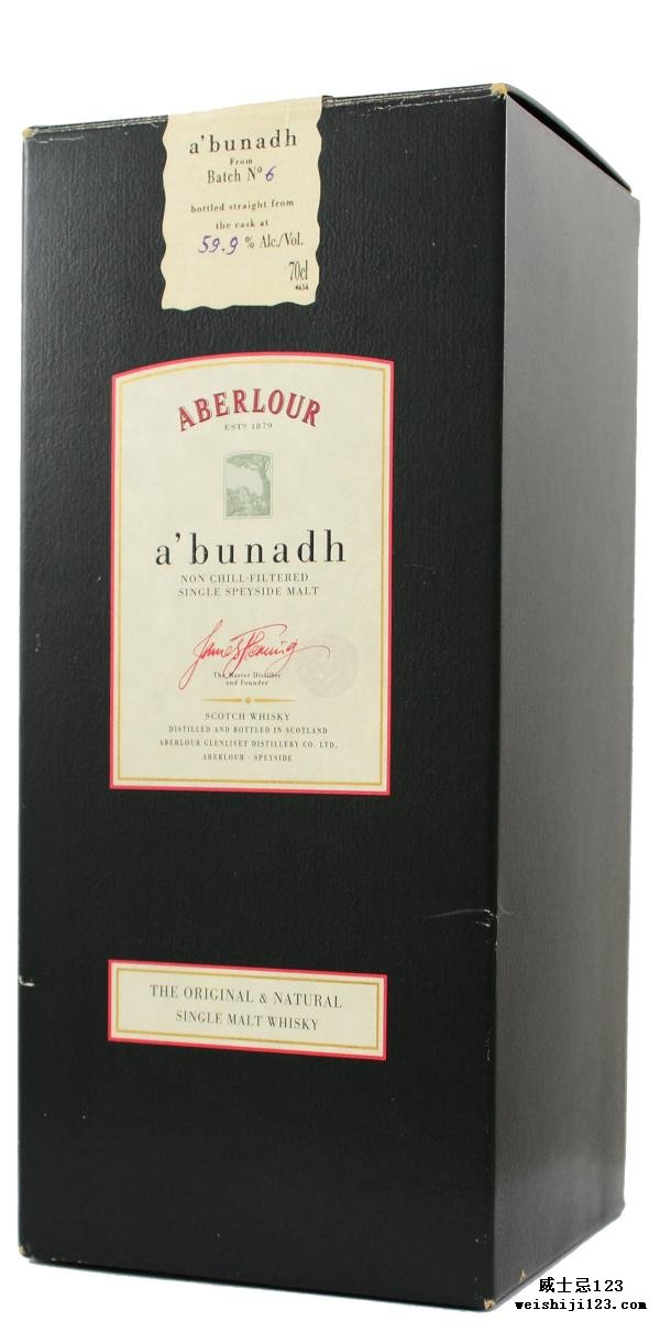 Aberlour A'bunadh batch #06