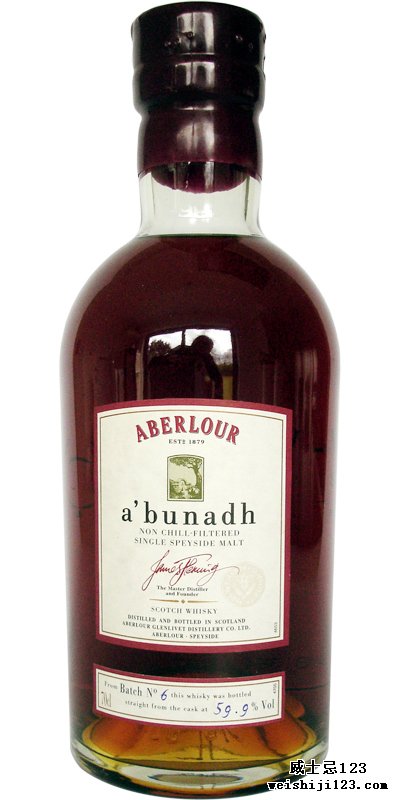 Aberlour A'bunadh batch #06