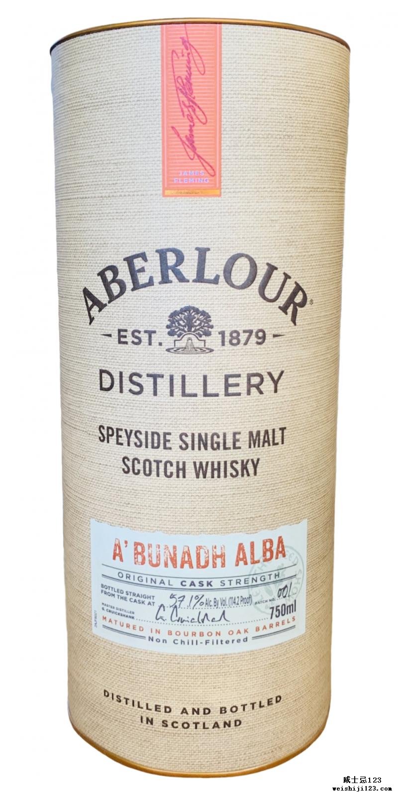 Aberlour A'bunadh Alba