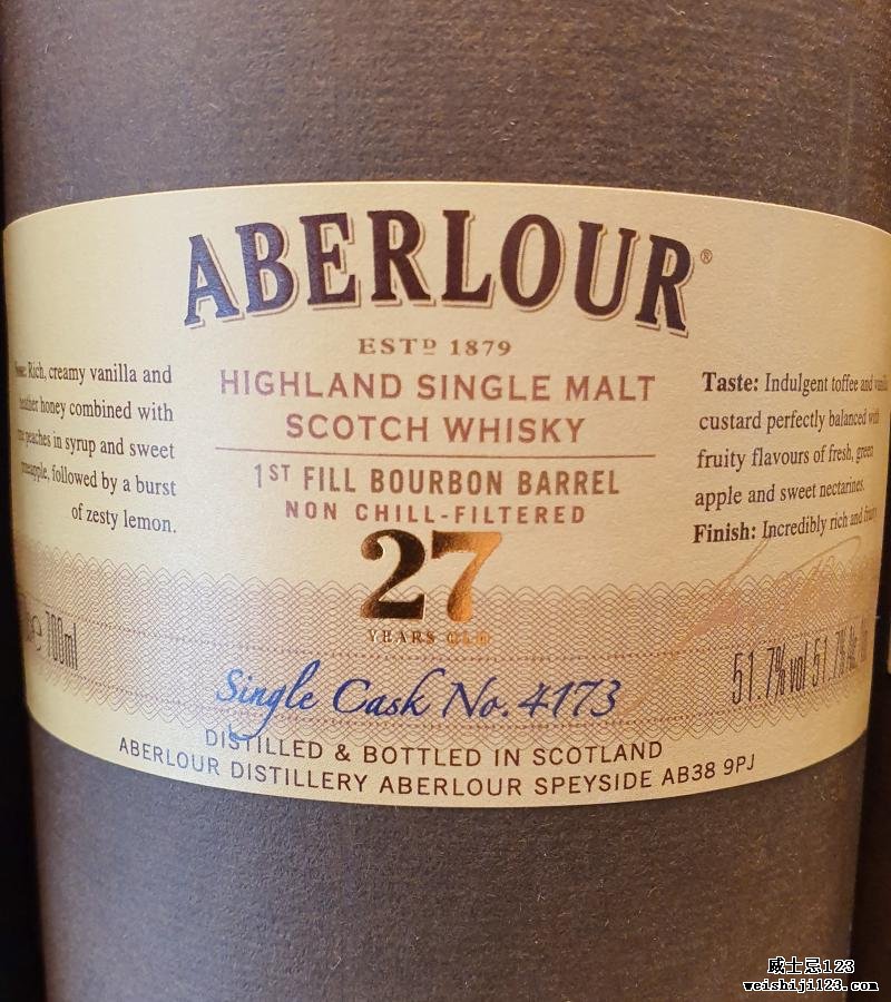 Aberlour 27-year-old