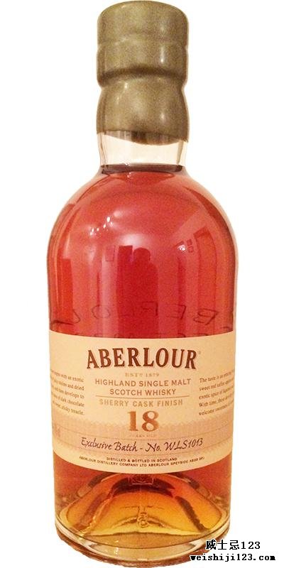 Aberlour 18-year-old Sherry