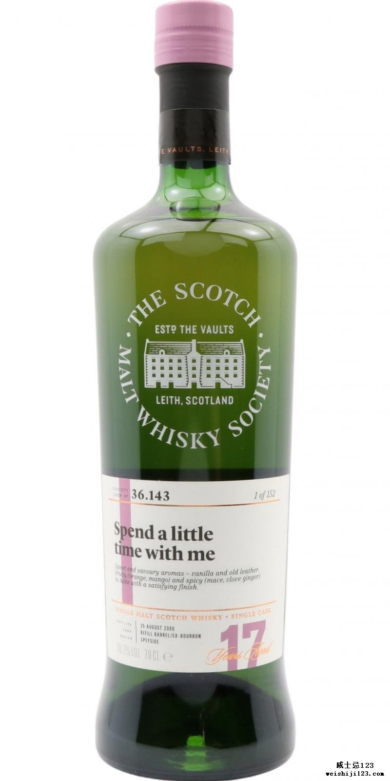 Benrinnes 2000 SMWS 36.143