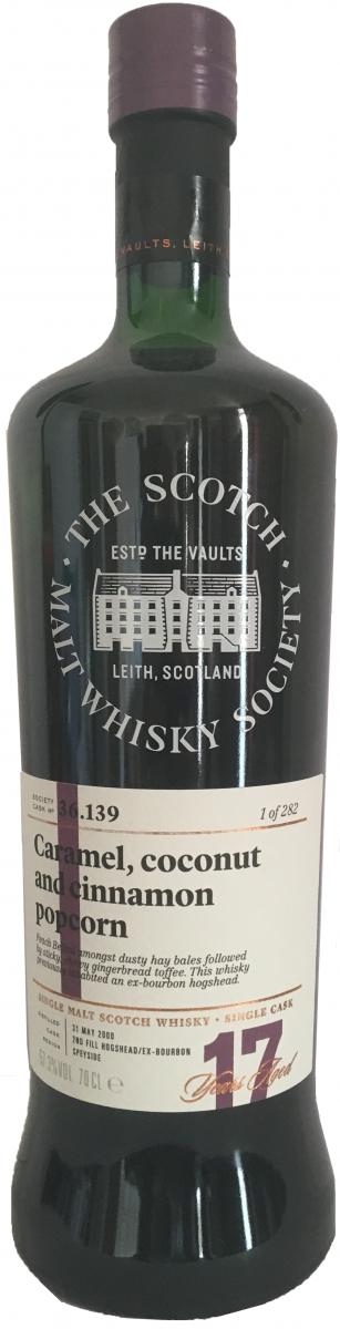 Benrinnes 2000 SMWS 36.139