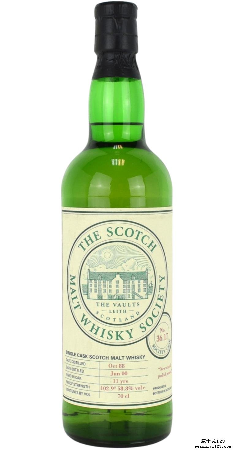 Benrinnes 1988 SMWS 36.17