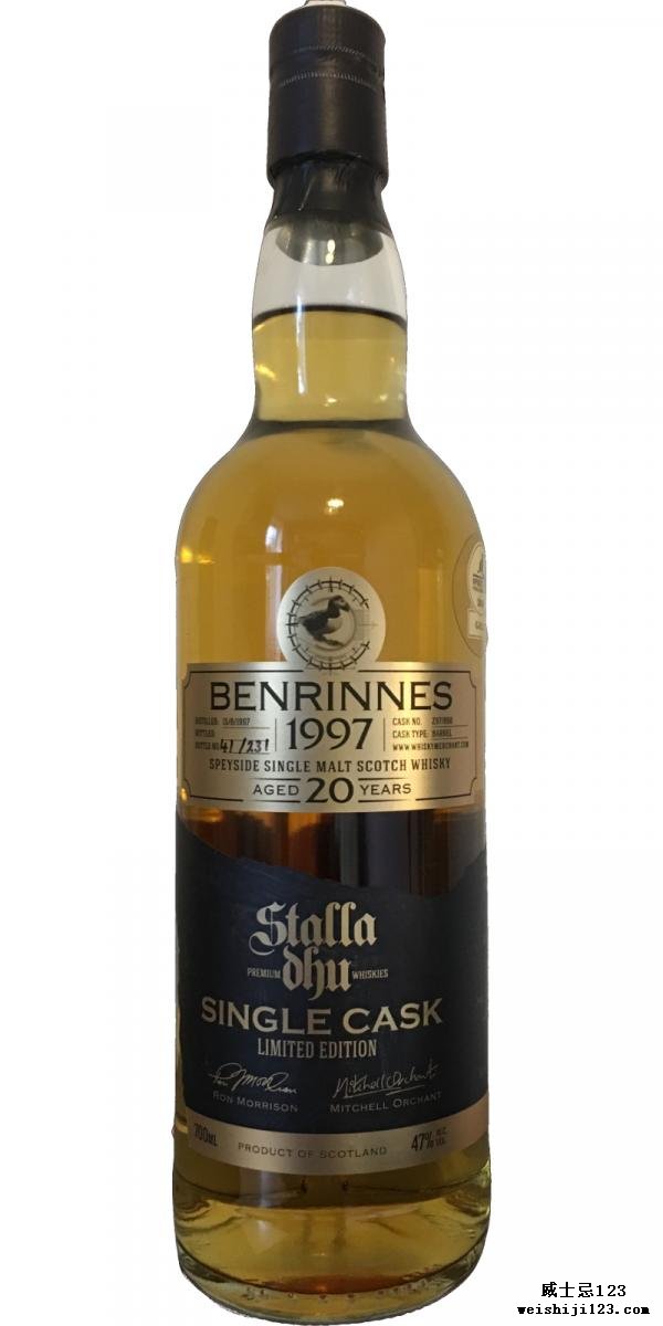 Benrinnes 1997 SDW