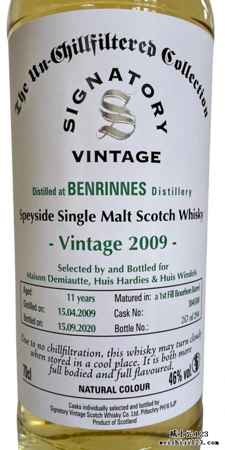 Benrinnes 2009 SV