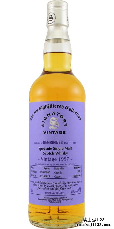 Benrinnes 1997 SV