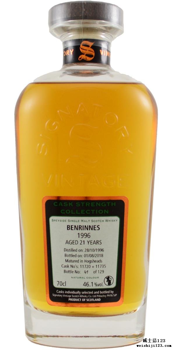 Benrinnes 1996 SV