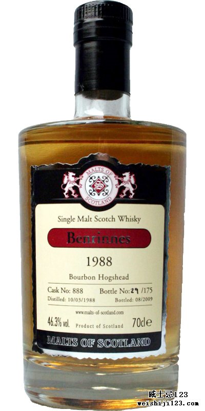 Benrinnes 1988 MoS