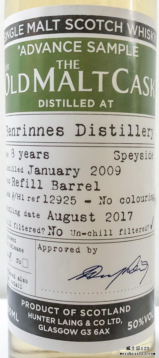 Benrinnes 2009 HL