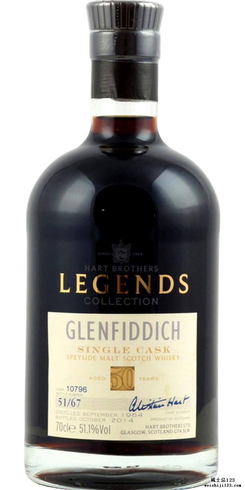 Glenfiddich 1964 HB
