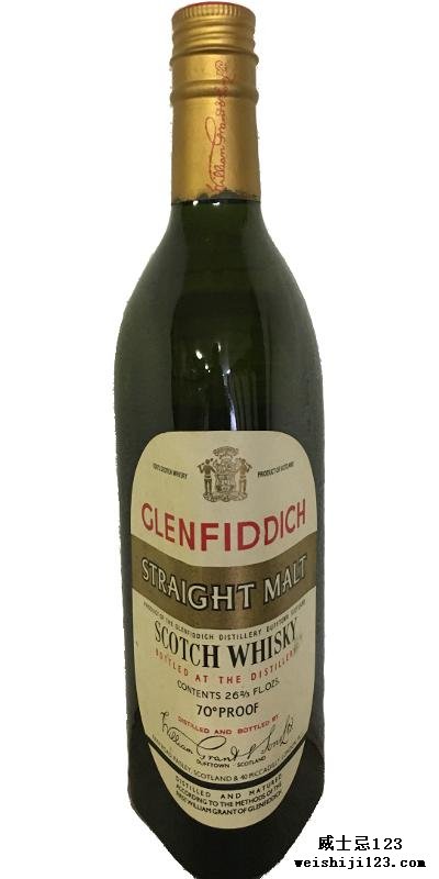 Glenfiddich Straight Malt