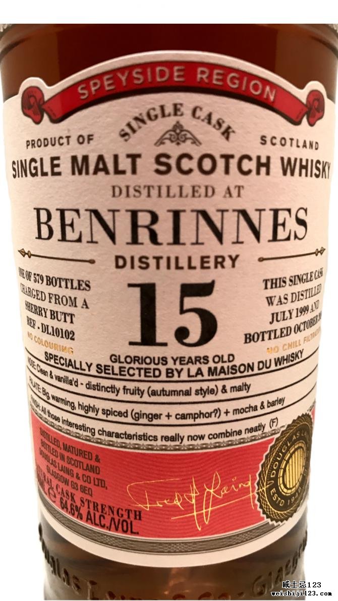 Benrinnes 1999 DL